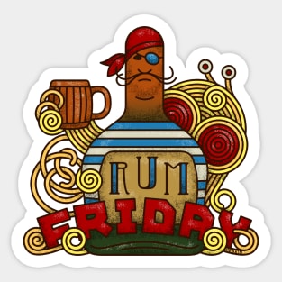 FRIDAY Sticker